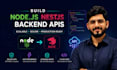 build nodejs nestjs backend apis as a developer