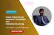 provide sharepoint online, microsoft power apps and power bi solutions
