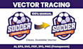 vectorize image, convert logo to vector, tracing, quickly