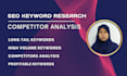 do SEO keyword research and competitor analysis