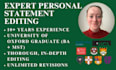 professionally edit your lse, ucl, or imperial personal statement