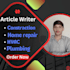 write engaging construction, DIY, home improvement articles