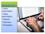 do audio and video transcription