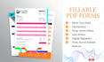 design smart fillable PDF forms with calculations