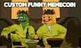 draw meme coin ilustration for website, project, social media in 24 hours