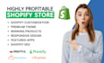 set up shopify store, shopify store design and redesign shopify