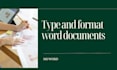 format, design, edit, create and fix microsoft ms word document