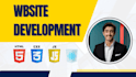 create professional, responsive and modern looking website