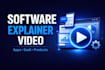 create a professional software explainer video that converts