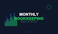 do monthly bookkeeping in quickbooks, xero, or zoho books