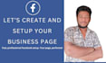 create and setup facebook and social media business page