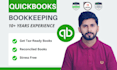 manage your monthly bookkeeping using quickbooks online