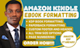 paperback formatting book formatting book layout and amazon kindle typesetting