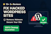 fix hacked wordpress websites, remove malware and secure your site