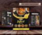 design creative food flyer
