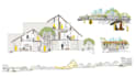 create detailed architectural sketches and illustrations