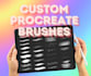 create your own procreate brushes