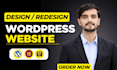design, redesign, duplicate, clone, update, revamp wordpress website or homepage