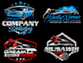 do auto detailing logo for car wash, auto paint and auto repair