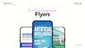 do professional event and conference flyers