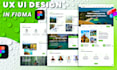 do website UX UI design, app UX UI design
