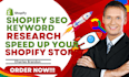 optimize shopify speed, elevate performance scores, and improve store ranking