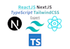 be your react next js tailwind CSS typescript developer