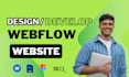 design, redesign or develop responsive webflow website, figma to webflow