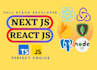 develop web apps using reactjs, nodejs, tailwind css, html5, javascript, mongodb
