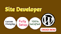 be your site devolper and custom changing