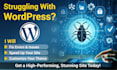 fix wordpress errors issues, speed up and customize wordpress theme