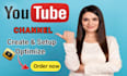do youtube channel create and setup successfully
