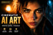 create cinematic ai character art and realistic portraits