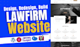 build a legal office, notary, attorney, lawyer, and law firm wordpress website