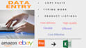 do data entry, copy paste on amazon esty ebay