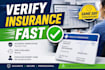 verify insurance eligibility and benefits fast