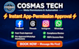 help you for approval facebook, instagram, whatsapp apps