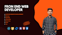 be your front end web developer using reactjs, js, figma to html, figma to react