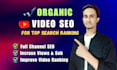 improve your youtube,rumble organic SEO for better ranking