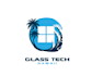 design attractive unique glass tech logo