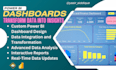 create interactive data visualization n power bi dashboards