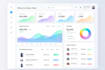 design modern saas ai dashboard UI UX in figma