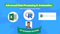 optimize and automate with excel, power query, and r studio