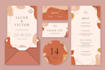 design elegant wedding stationery