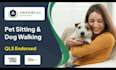 do responsive dog walking, dog training, dog grooming website