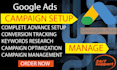 manage and optimize high converting google ads campaigns
