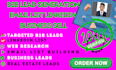 deliver b2b lead generation targeted linkedin leads business leads