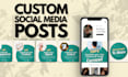 be your instagram content creator for 30 days instagram posts