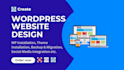 create a  responsive wordpress website design