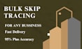 do bulk skip tracing for real estate